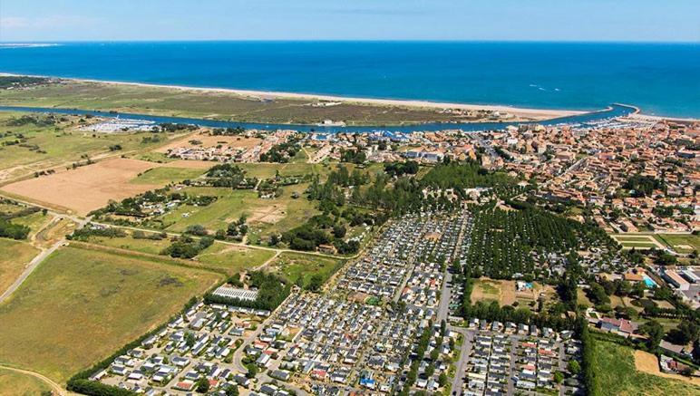 Mobil Home Les Sables Du Midi 4 Etoiles Valras-Plage Exteriör bild